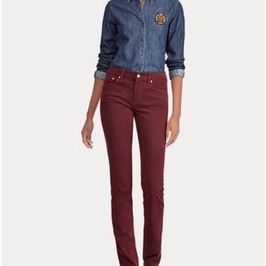 Lauren Ralph Lauren Crest-Patch Denim Shirt Large